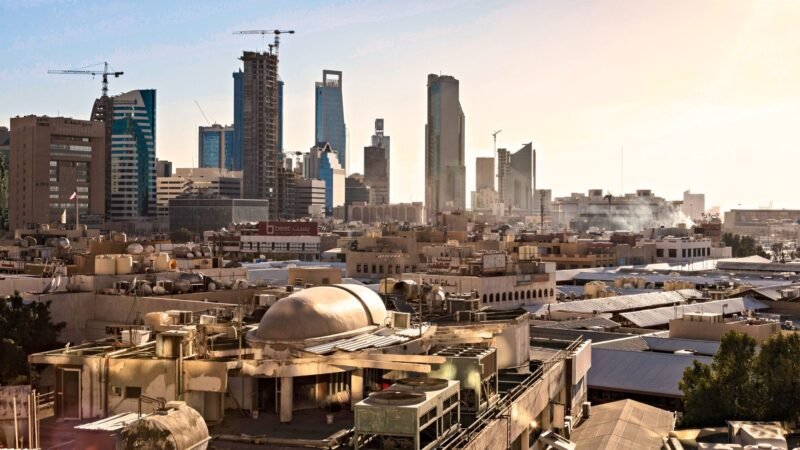 Thematic lead image: Saudi skyline, conflict, diplomacy — Saudi Arabia's Houthi Dilemma: Escalation, Containment, or Detente by 2030 | National Times