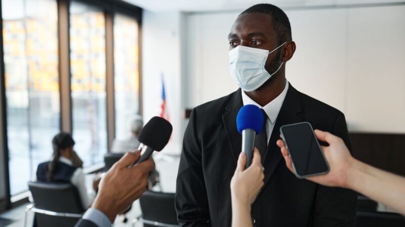 Thematic lead image: Press briefing room — Media Access Restrictions and the Future of Political Accountability | National Times