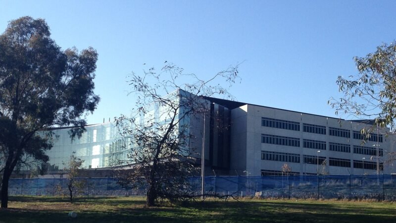 Thematic lead image: Australian intelligence agency building — Flydubai Co-Pilot Investigation Tests Australia's Security Posture | National Times