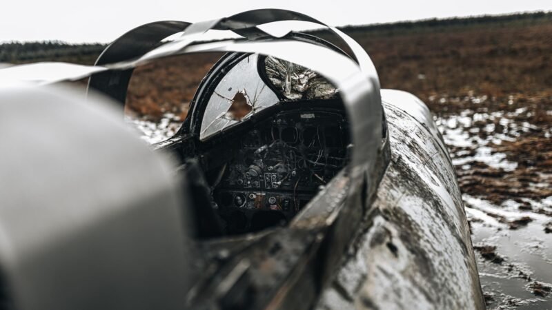 Thematic lead image: military aircraft crash site — Nigerian Air Force Crash Signals Deeper Institutional Strain | National Times