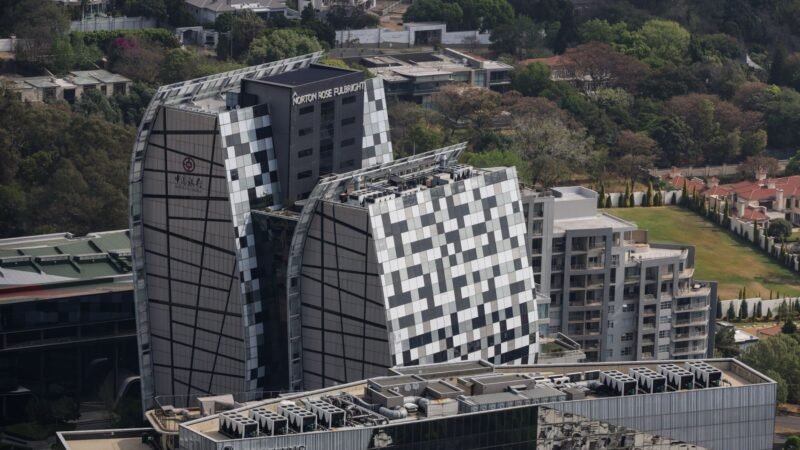 Thematic lead image: financial district skyline — South Africa's Bond Demand: A Harbinger for 2030 Fiscal Trajectories | National Times