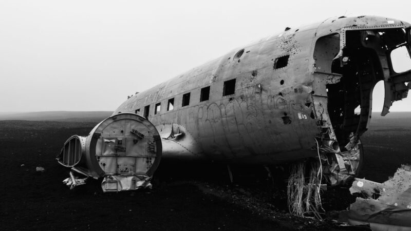 Thematic lead image: Military transport aircraft wreckage — Nigerian Air Force Crash Signals Deeper Procurement Strain | National Times