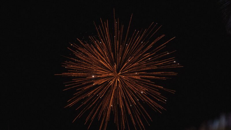 Thematic lead image: night sky, explosion, urban landscape — Unidentified Aerial Phenomena Over Libya: Geopolitical Implications to 2030 | National Times