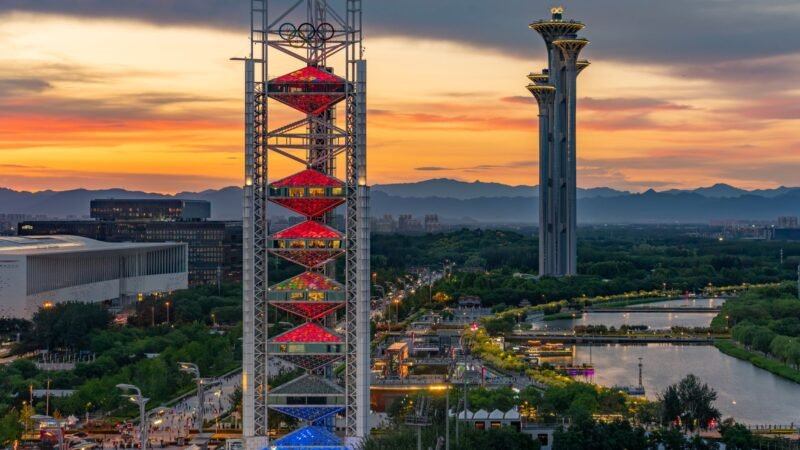Thematic lead image: Olympic rings, stadium — 2036 Olympic Bids: A Test of Sports Diplomacy and Soft Power Projection | National Times