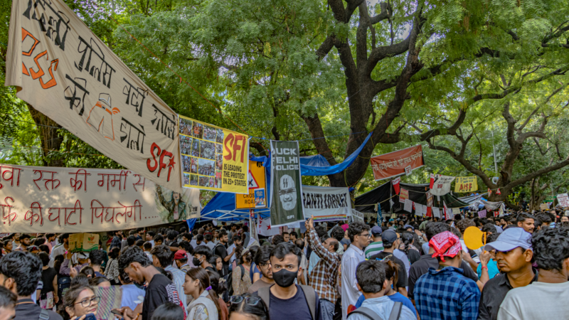 Thematic lead image: Indian election commission protest — India's Election Commission Under Scrutiny Amid Opposition Protests | National Times