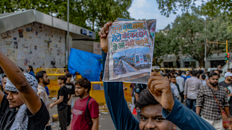Thematic lead image: protest, election, democracy — India's Electoral Integrity Under Scrutiny Amid Opposition Protests | National Times