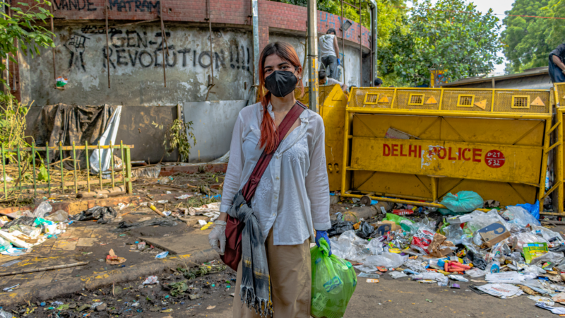Thematic lead image: protest, police, journalists — Police harassment claims signal deeper risks to press freedom in India | National Times